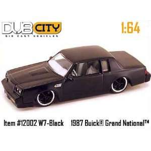  Jada Dub City Black 1987 Buick Grand National 1:64 Scale 
