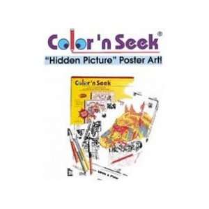 Color n Seek Poster Flat Pack   Home on the Farm and Roughin It 