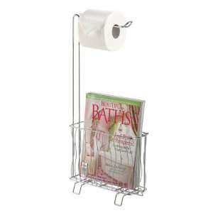   Wire Caddy Toilet Tissue Holder, Chrome BQ NTHE A4EF: Home & Kitchen