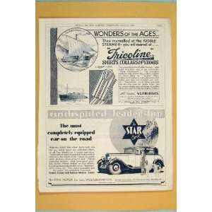  Car Cars Advert Adverts Advertising Star Motor Print: Home 