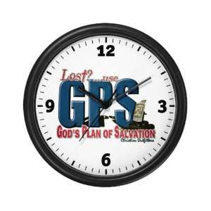  Wall Clock Lost Use GPS Gods Plan of Salvation 