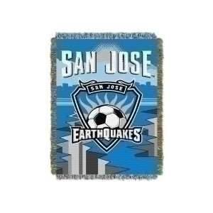  San Jose Earthquakes MLS Tapestry Throw 48 x 60 Sports 