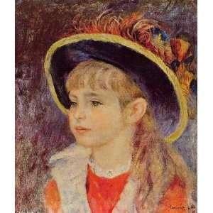  oil paintings   Pierre Auguste Renoir   24 x 28 inches   Young Girl 