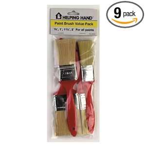  HELPING HANDS Paint Brush Value Pack Sold in packs of 3 
