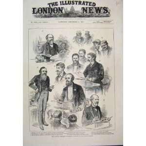  1885 Election Campaign Scotland Forsyth Maxwell Sketch 