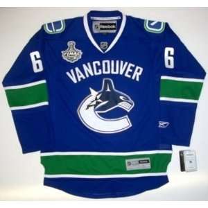  Sami Salo Vancouver Canucks Stanley Cup Jersey 11   Small 