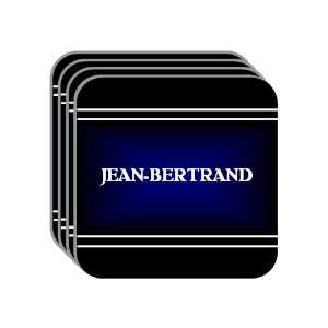 Personal Name Gift   JEAN BERTRAND Set of 4 Mini Mousepad Coasters 
