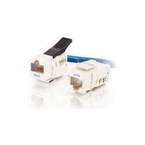  Cables To Go CAT5E TOOLESS KEYSTONE WO PCB WHITE Designed 