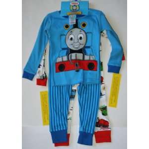    Thomas and Friends 4 Piece Toddler Pajama Set   Size 2T Baby
