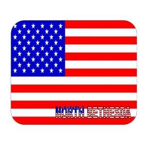  US Flag   North Bethesda, Maryland (MD) Mouse Pad 