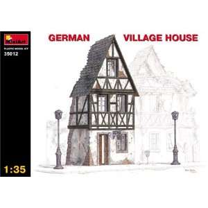  German 3 Story Village House 1 35 Miniart: Toys & Games