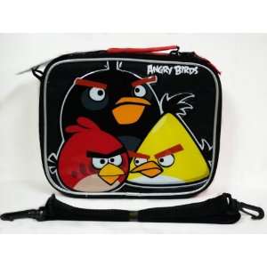  Christmas Angry Bird Lunch Box with Strap Kitchen 