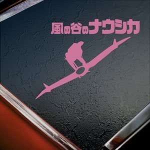  Naochika Studio Ghibli Anime Pink Decal Window Pink 