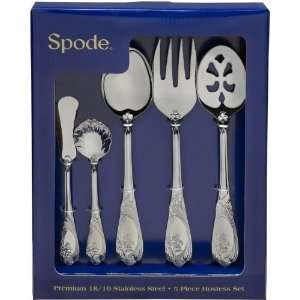  Spode Porto 5 Piece Flatware Serving Set: Kitchen & Dining