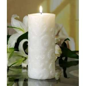 Lumpier DespritTM Carved Lacquered Pillar Candle  Grocery 
