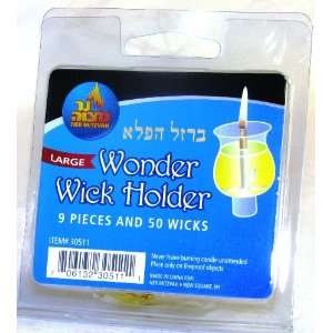  Wonder Wick Holder to Light   LARGE, 1 Pack of 9 Holders 