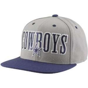   Dallas Cowboys Navy Blue Kickflip Snapback Hat
