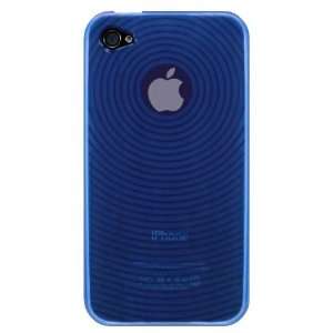    KATINKAS¨ Soft Cover for Apple iPhone 4 Circle   blue Electronics