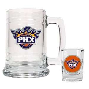  Phoenix Suns NBA Boilermaker Set   Primary Logo Kitchen 