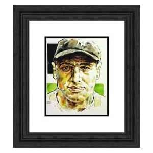  Framed Lou Gehrig New York Yankees Print: Sports 