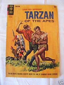 Tarzan of The Apes / Gold Key # 147 / 1964 / VG+ 12c  