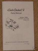 Cub Cadet 1527 Hydrostatic Tractor Illustd Part Manual  