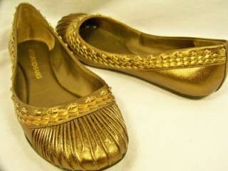 ARTURO CHIANG Dream Bronze 6 Flats Womens NEW Shoes  