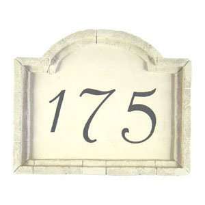  Kay Berry 33240 Small Crescent Top Address Plaque Patio 