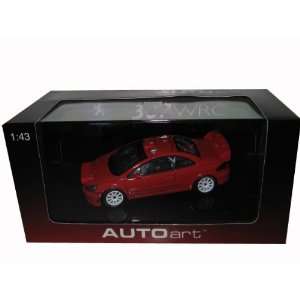  Peugeot 307 WRC Plain Body Version Red 1/43 Autoart Toys & Games