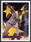 1996 Topps Star Power Booster Greg Maddux Insert Card  