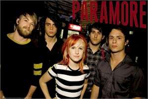 MUSIC POSTER ~ PARAMORE STRIPES GROUP Hayley Williams  