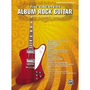  Alfred Greatest Album Rock Guitar Tab Book: Musical 