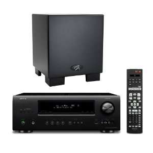  Denon AVR 1612 5.1 Channel A/V Home Theater Receiver and a 