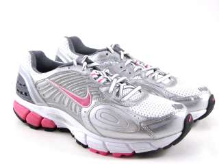 Nike Zoom Vomero 4 Silver/Pink/White Running Trainer Gym Work Out 