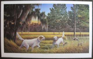 Jim Booth “Southern Covey Rise” Ltd. Edition Print Mint  