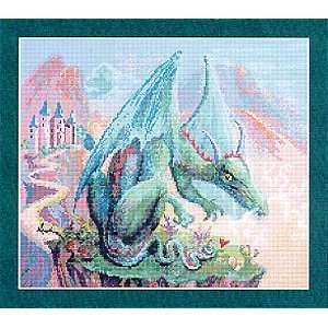  Green Dragon   Cross Stitch Pattern: Arts, Crafts & Sewing