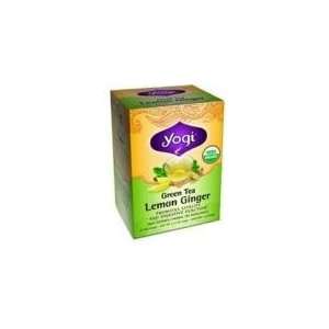 Yogi Lemon Ginger Tea (3X16 Bag):  Grocery & Gourmet Food