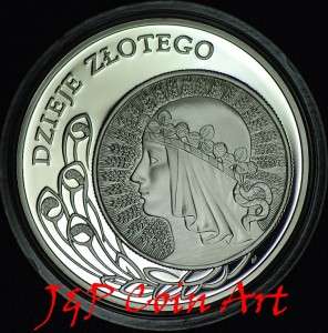 2006 Coin of Poland Silver 10zl History of the Polish Zloty  