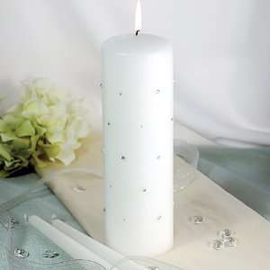  White Starlight Unity Candle & Taper Set: Home & Kitchen