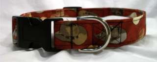 Red Cowboy Hat Western Dog Collar or Collar and Leash  