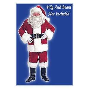  XL Rich Velvet Santa Suit: Home & Kitchen