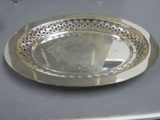 International Silver Company Silverplated 3 Tier Pastry Server 0786