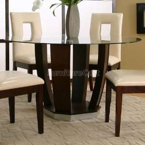    Cramco Emerson Round Dining Table 45133 41 47: Furniture & Decor