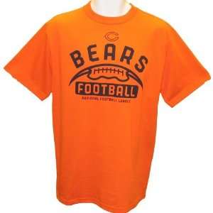  Mens Chicago Bears Orange Gym Issue T shirt: Sports 