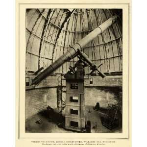  1906 Print Yerkes Telescope Observatory Williams Bay WI 