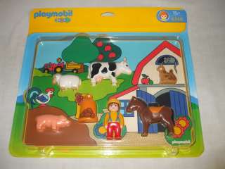   6746 1,2,3, Preschool Farm House Puzzle NEW MIP Ages 1 1/2 & Up 2007