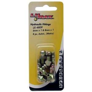 Lumax LX 4809 Gold/Silver 6mm x 1 and 8mm x 1 (Metric) 8 Piece Grease 