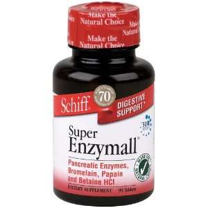  Schiff Digestive Health Super Enzymall 90 tablets: Health 