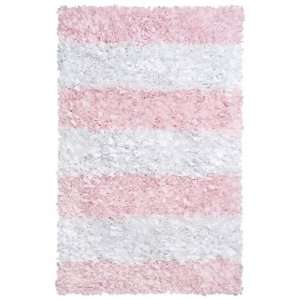  The Rug Market America Stripe Shag 4 Pink 22 X 34 Area 