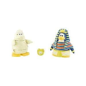 Disney Club Penguin Series 2 Mix N Match Mini Figure Pack Pharaoh and 